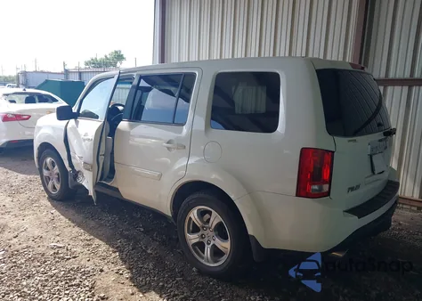 2013 Honda Pilot Ex-L from USA, damaged, VIN 5FNYF3H75DB015377